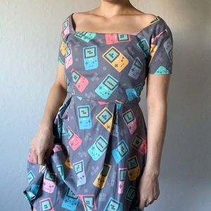 Dazey LaRue Designs Gameboy Retro dress